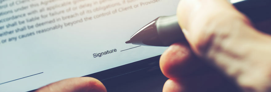 signature électronique