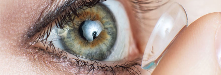 lentille de contact