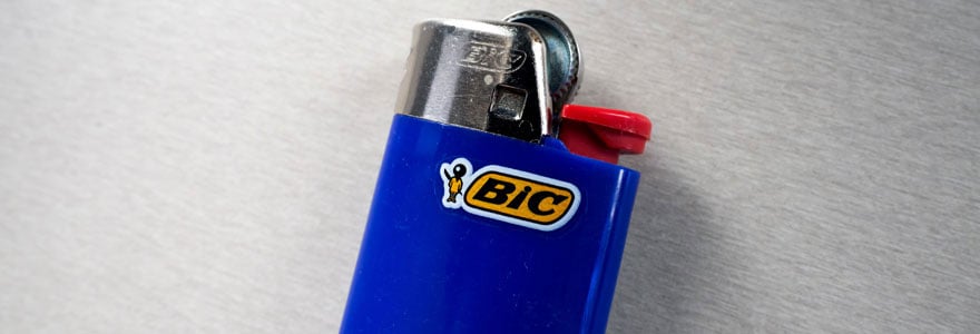 briquets personnalisés Bic