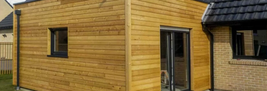 extension en bois