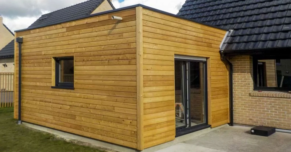 extension en bois