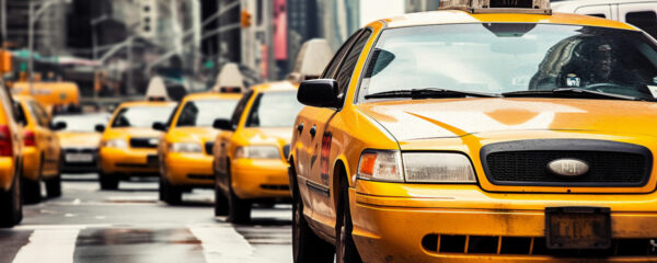 services de transport en taxi